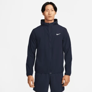 Męska uniwersalna kurtka z kapturem Dri-FIT Nike Form - Niebieski