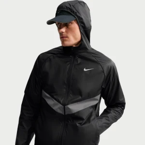 Męska zimowa kurtka do biegania Therma-FIT Repel Nike Miler - Czerń