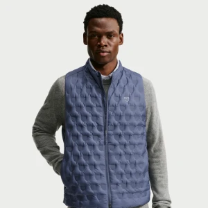 Męski bezrękawnik do golfa Therma-FIT ADV Repel Nike - Niebieski