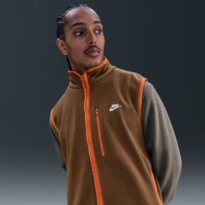 Męski bezrękawnik na zimę Nike Sportswear Club - Brązowy