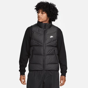 Męski bezrękawnik z izolacją Nike Storm-FIT Windrunner - Czerń