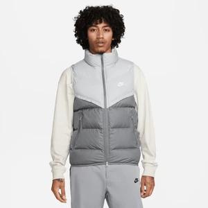 Męski bezrękawnik z izolacją Nike Storm-FIT Windrunner - Szary