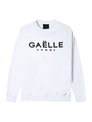 Męski Biały Sweter Model Gaab Gaëlle Paris