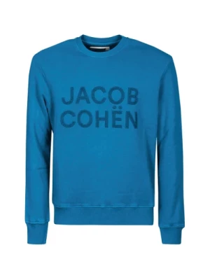 Męski Casual Sportowy Velvet Sweatshirt Jacob Cohën