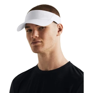 Męski daszek do biegania Under Armour M Iso-Chill Launch Visor - biały
