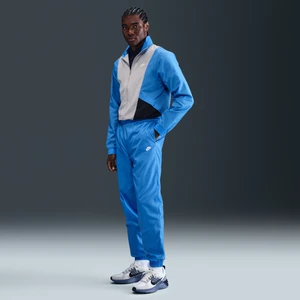 Męski dres z tkaniny Nike Club - Niebieski