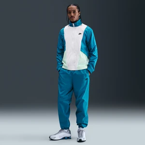 Męski dres z tkaniny Nike Club - Niebieski