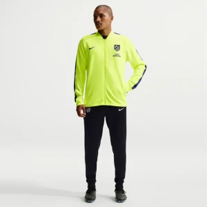 Męski dzianinowy dres piłkarski Nike Dri-FIT Atlético Madryt Strike - Żółty