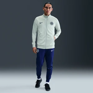 Męski dzianinowy dres piłkarski Nike Dri-FIT Inter Mediolan Strike - Szary
