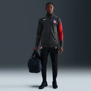 Męski dzianinowy dres piłkarski Nike Dri-FIT Total 90 Atlético Madryt Strike (wersja trzecia) - Szary