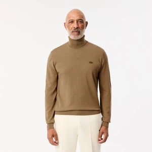 Męski golf z wełny merino Lacoste
