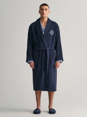 Męski granatowy szlafrok GANT