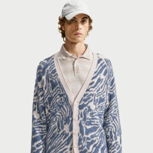 Męski kardigan do golfa o luźnym kroju Nike Fairway Fresh - Brązowy
