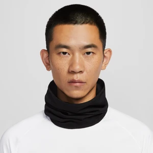 Męski komin z dzianiny Nike Alpha - Czerń