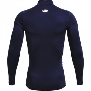 Męski longsleeve treningowy termoaktywny UNDER ARMOUR UA CG Armour Comp Mock - granatowy