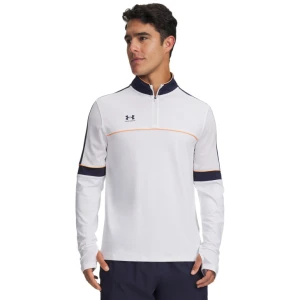 Męski longsleeve Under Armour UA M Challenger Training QZ - biały