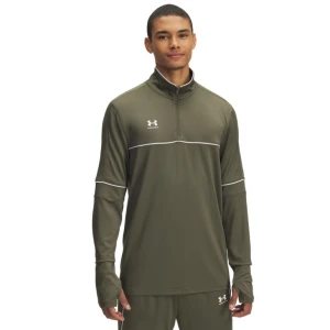 Męski longsleeve Under Armour UA M Challenger Training QZ - khaki
