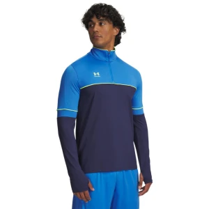 Męski longsleeve Under Armour UA M Challenger Training QZ - niebieski