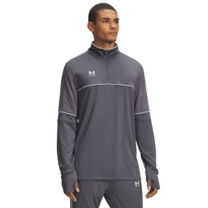 Męski longsleeve Under Armour UA M Challenger Training QZ - szary