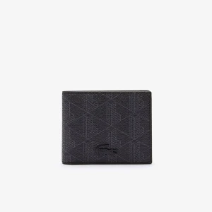 Męski Mały Portfel Płócienny Z Monogramem The Blend Lacoste