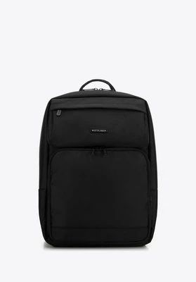 Męski plecak do samolotu z miejscem na laptopa 15,6” czarny Wittchen