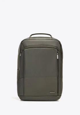 Męski plecak na laptopa 15,6” do samolotu szary Wittchen