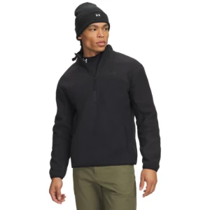 Męski polar bez kaptura Under Armour ColdGear Infrared Basecamp Fleece - czarny