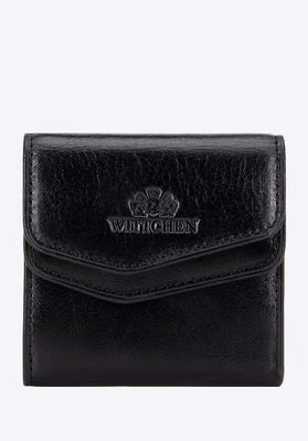 Męski portfel skórzany kwadratowy czarny Wittchen