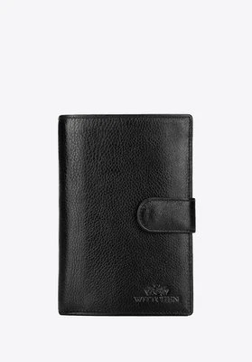 Męski portfel skórzany z dużą ilością przegródek Wittchen