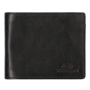 Męski portfel z RFID skórzany z dwoma suwakami z ochroną kart brązowy Wittchen