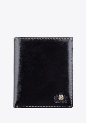 Męski portfel skórzany ze stębnowaniem Wittchen