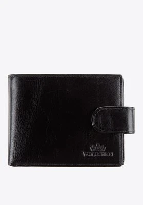 Męski portfel ze skóry klasyczny z kolekcji Italy czarny Wittchen