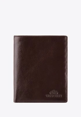 Męski portfel ze skóry prosty Wittchen