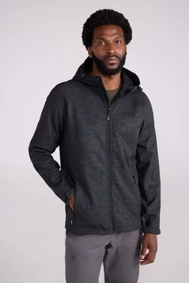 Męski Softshell Exodus - Dark Green Mountain Warehouse