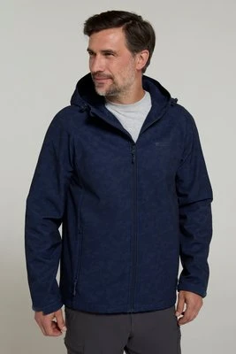 Męski Softshell Exodus - Navy Mountain Warehouse