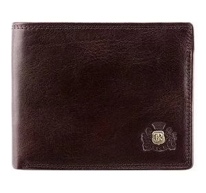 Męski średni portfel skórzany brązowy Wittchen