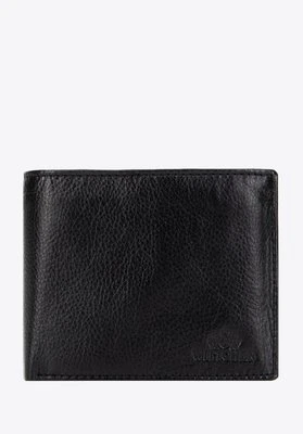 Męski średni portfel ze skóry czarny Wittchen