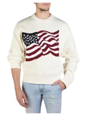 Męski Sweter z Długim Rękawem z Bawełny Tommy Hilfiger