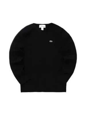 Męski Sweter z Logo Lacoste Comme des Garçons