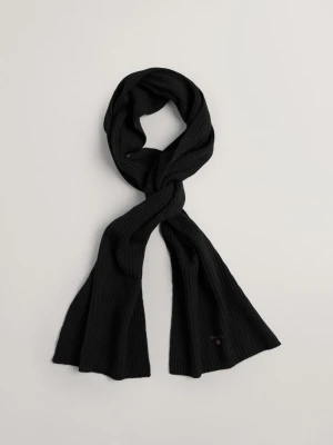 Męski Szalik z Dzianiny Wełnianej GANT