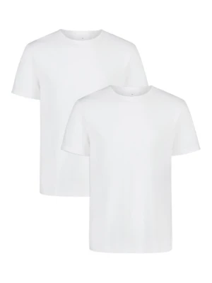 Męski t-shirt bez nadruku (2-pack) Under Armour Performance - biały