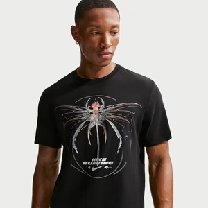 Męski T-shirt do biegania Dri-FIT Nike - Czerń