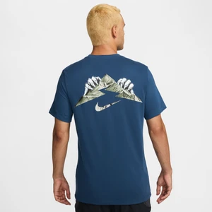 Męski T-shirt do biegania Dri-FIT Nike - Niebieski