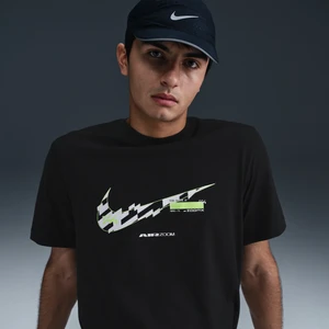 Męski T-shirt do biegania Nike - Czerń