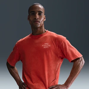 Męski T-shirt do fitnessu Max90 Nike - Czerwony
