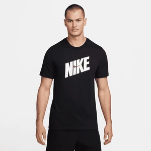 Męski T-shirt do fitnessu Nike Dri-FIT - Czerń