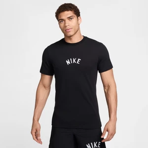 Męski T-shirt do fitnessu Nike Dri-FIT - Czerń