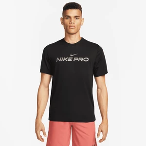 Męski T-shirt do fitnessu Nike Dri-FIT - Czerń