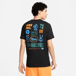 Męski T-shirt do fitnessu Nike Dri-FIT - Czerń