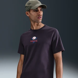 Męski T-shirt do golfa Nike - Fiolet